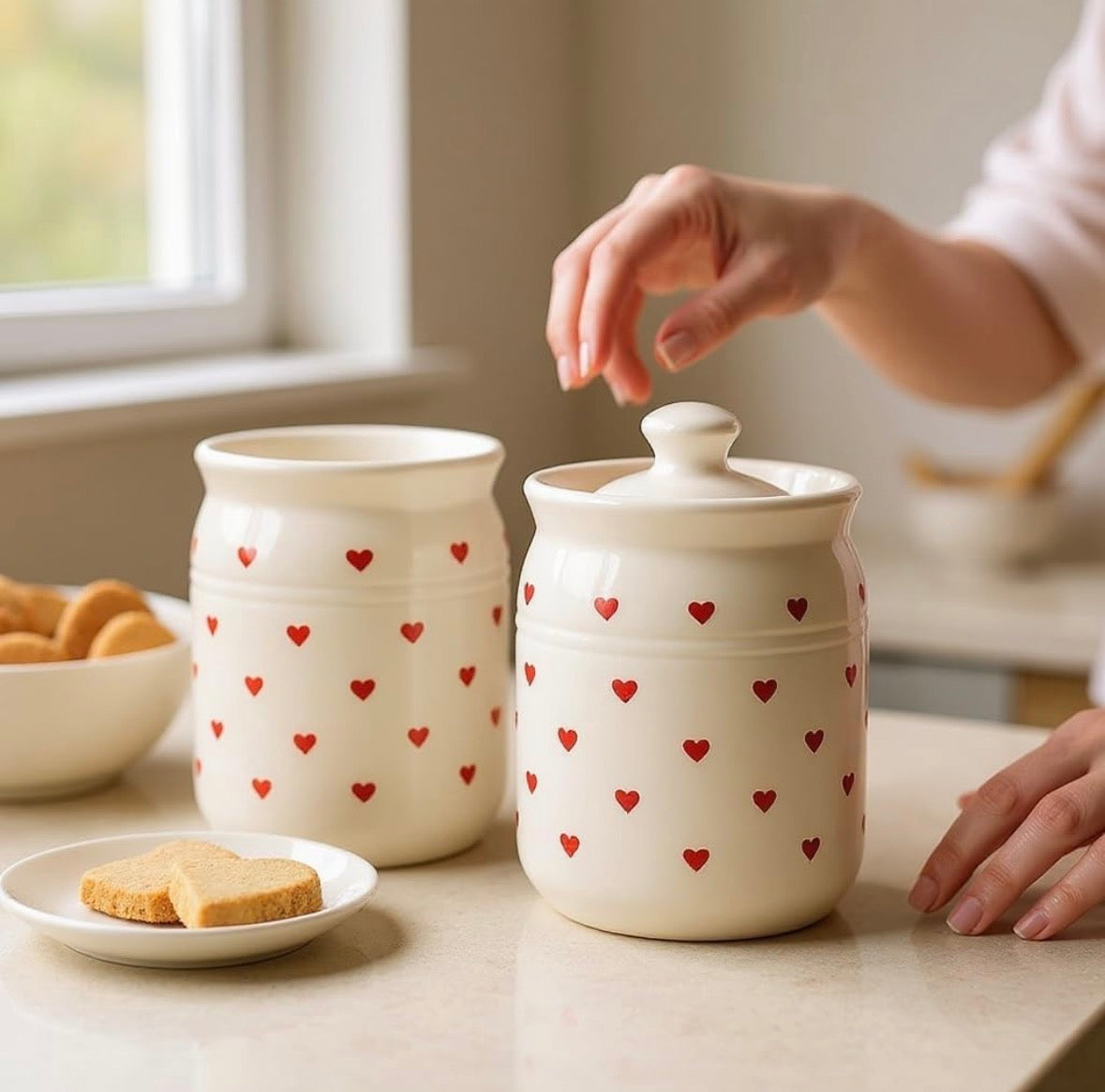 Beating Heart Jar Large - not airtight pack of one