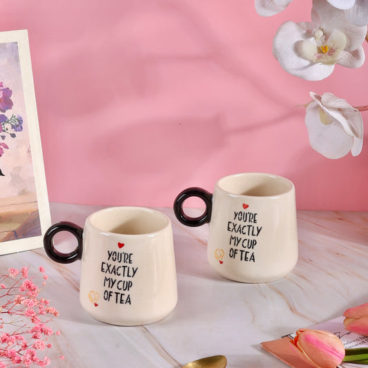 You’re Exactly My Cup of Tea Mugs - Set of 2