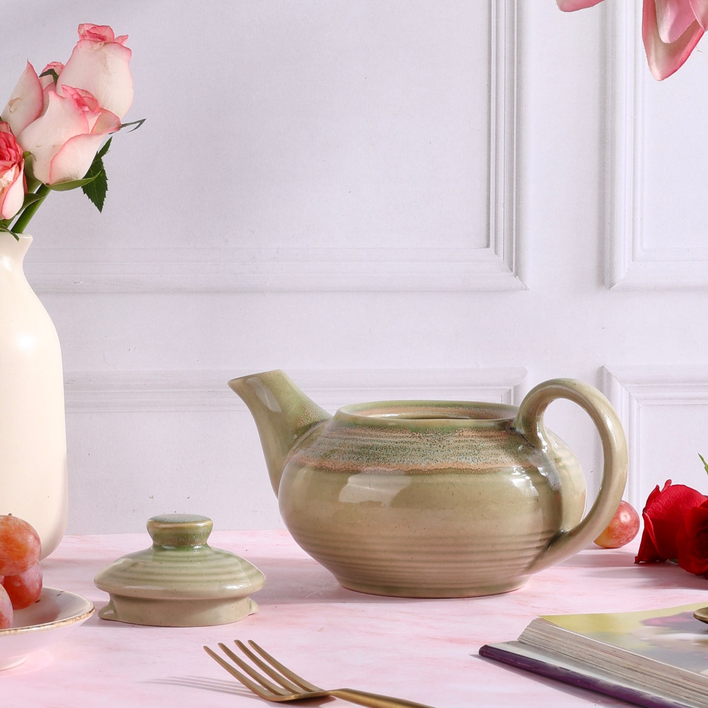 Esmeralda Studio Pottery Teapot