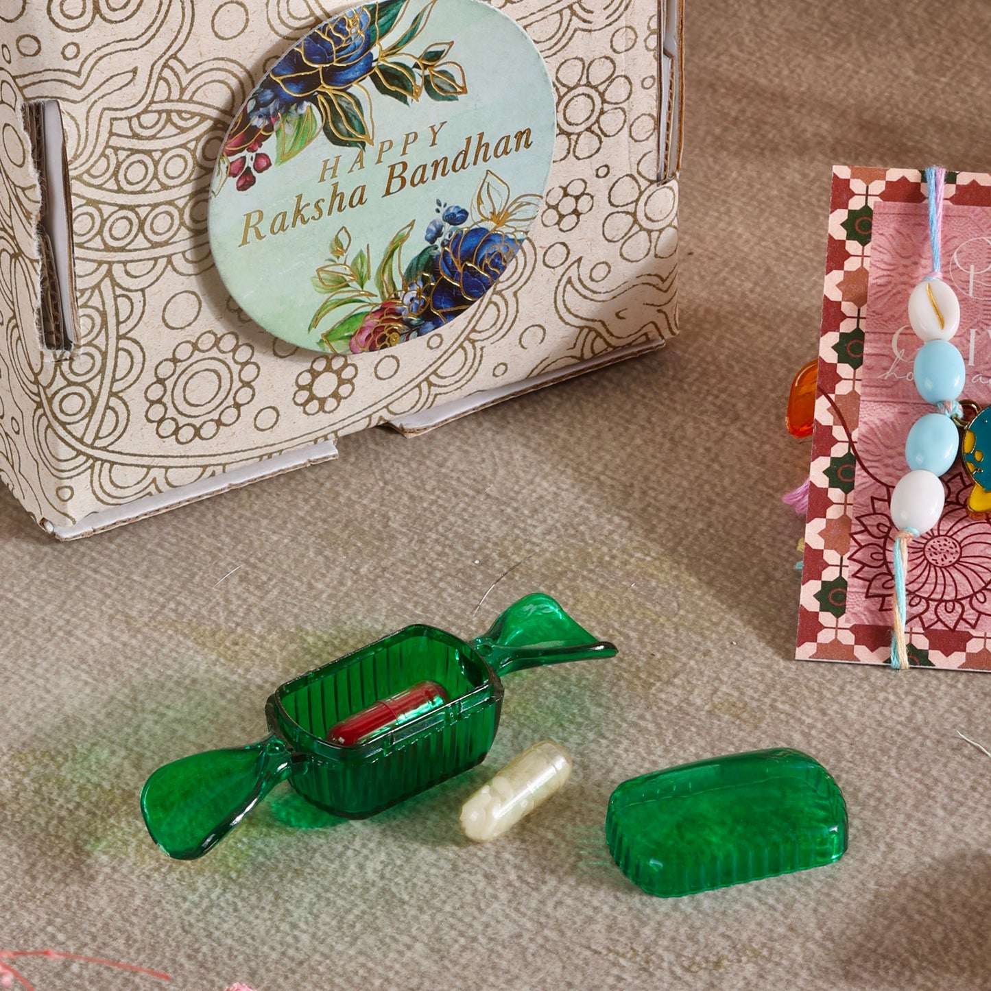 Mini Rakhi Gift Hamper - Space Explorer for Brother