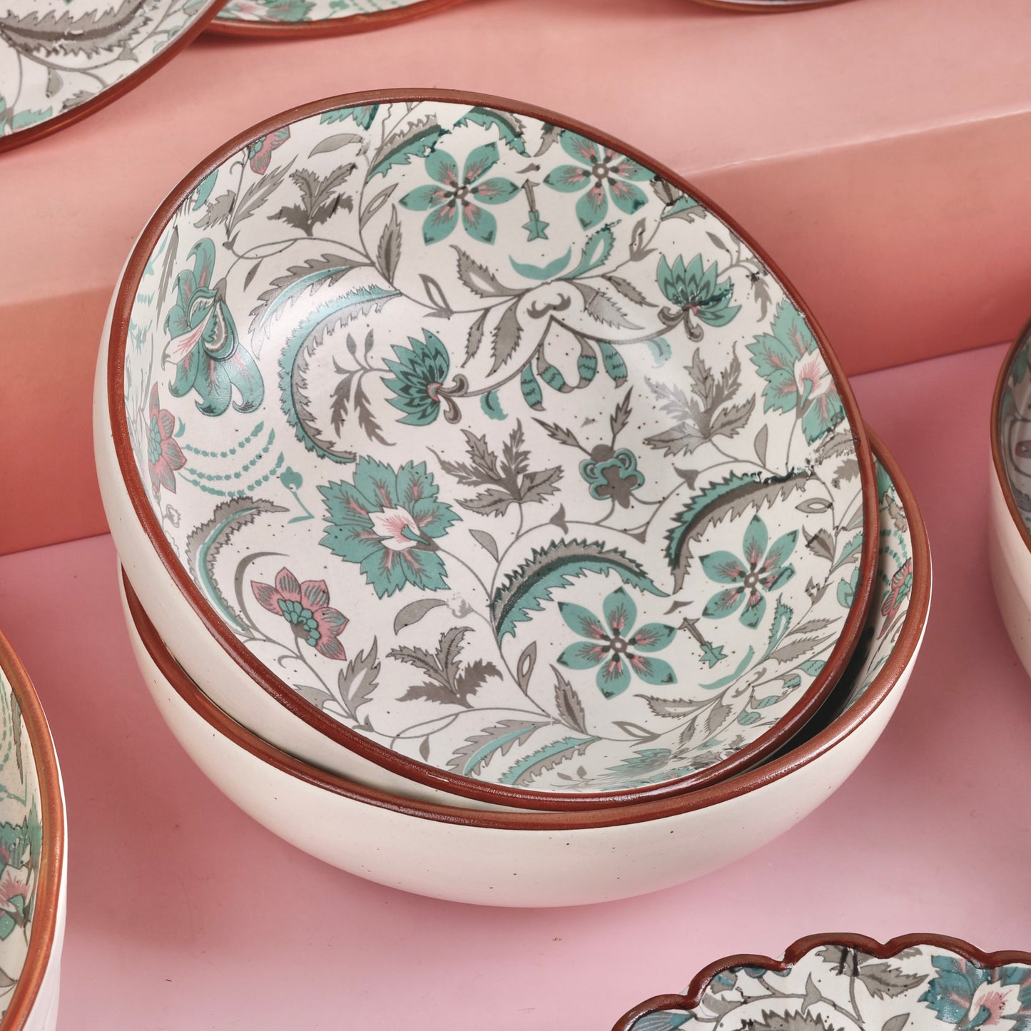 Phool Bagh Serving or Breakfast Bowl - Pack of one
