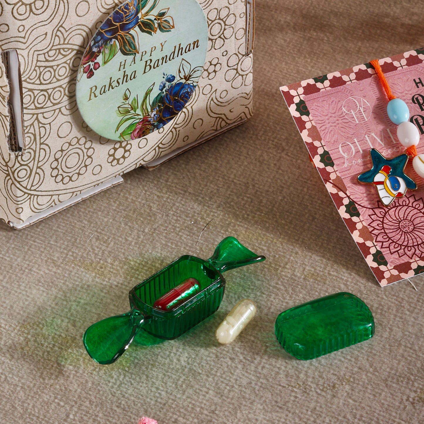 Mini Rakhi Gift Hamper - Space Explorer for Brother