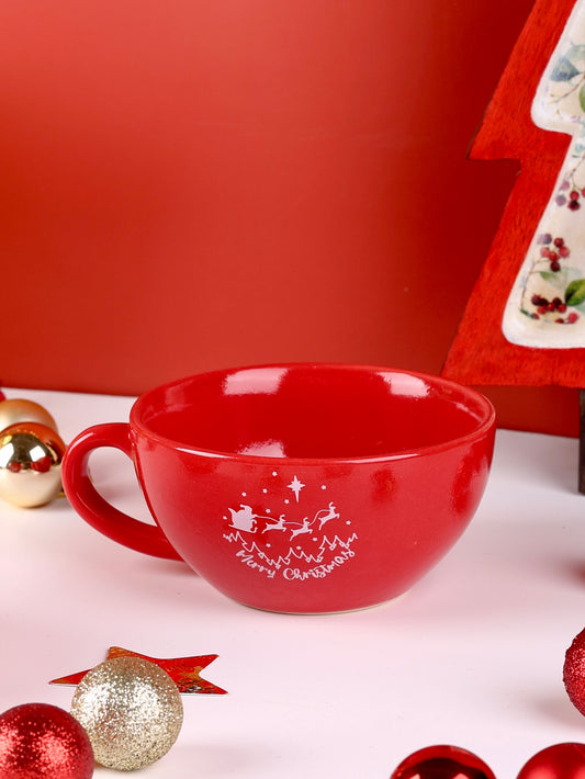 Christmas Special Red Gigi Cappuccino Mug