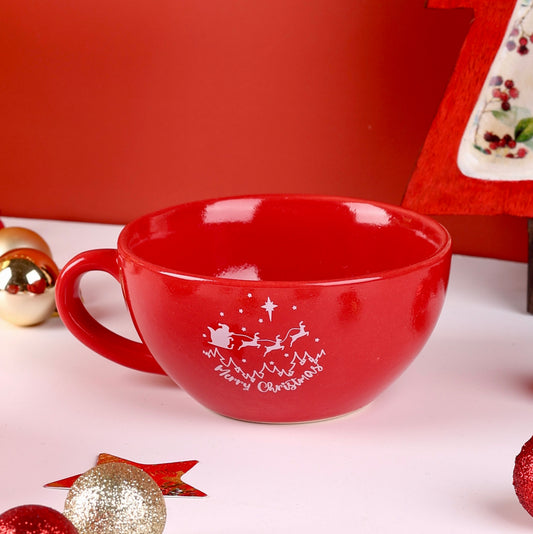 Christmas Special Red Gigi Cappuccino Mug