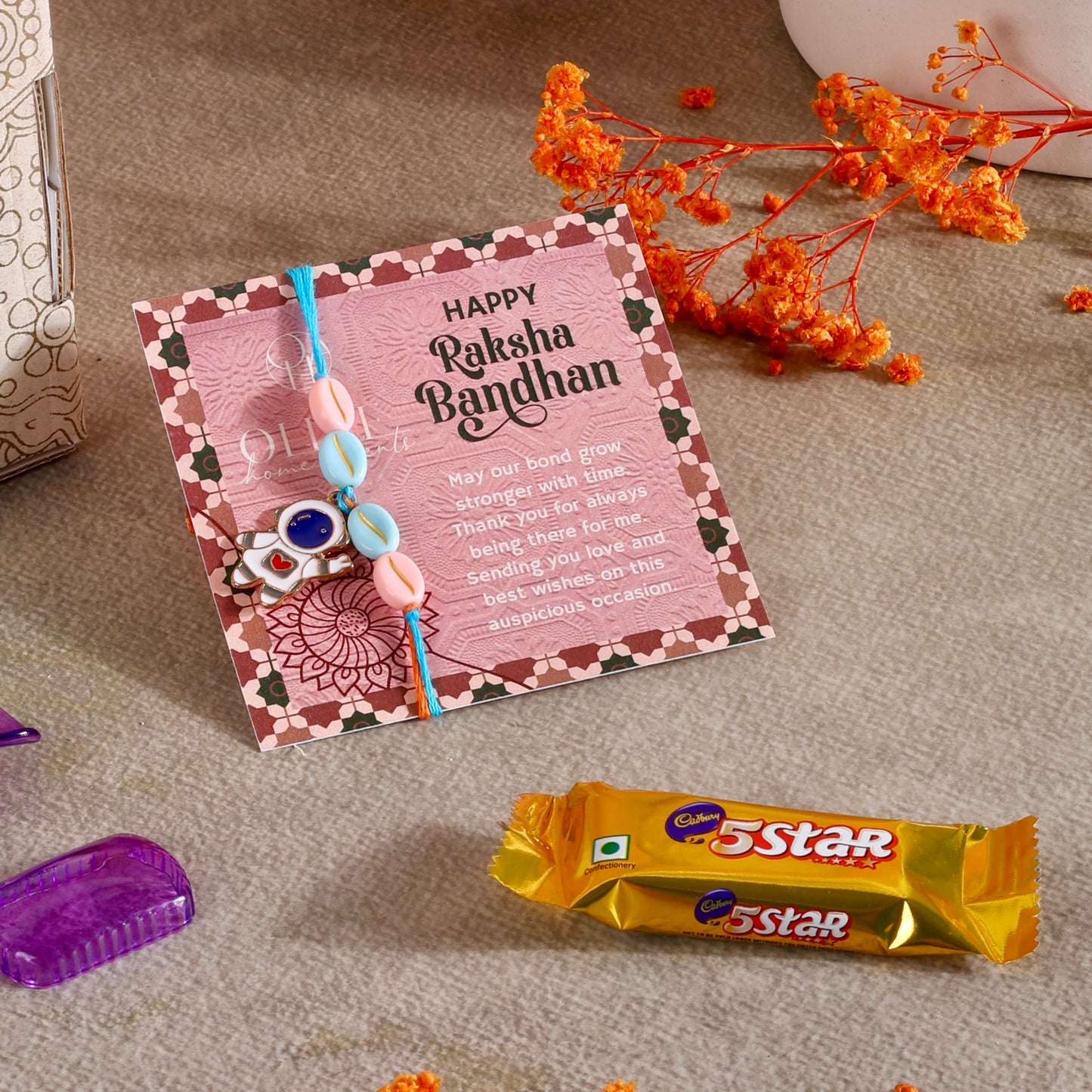 Mini Rakhi Gift Hamper - Space Explorer for Brother