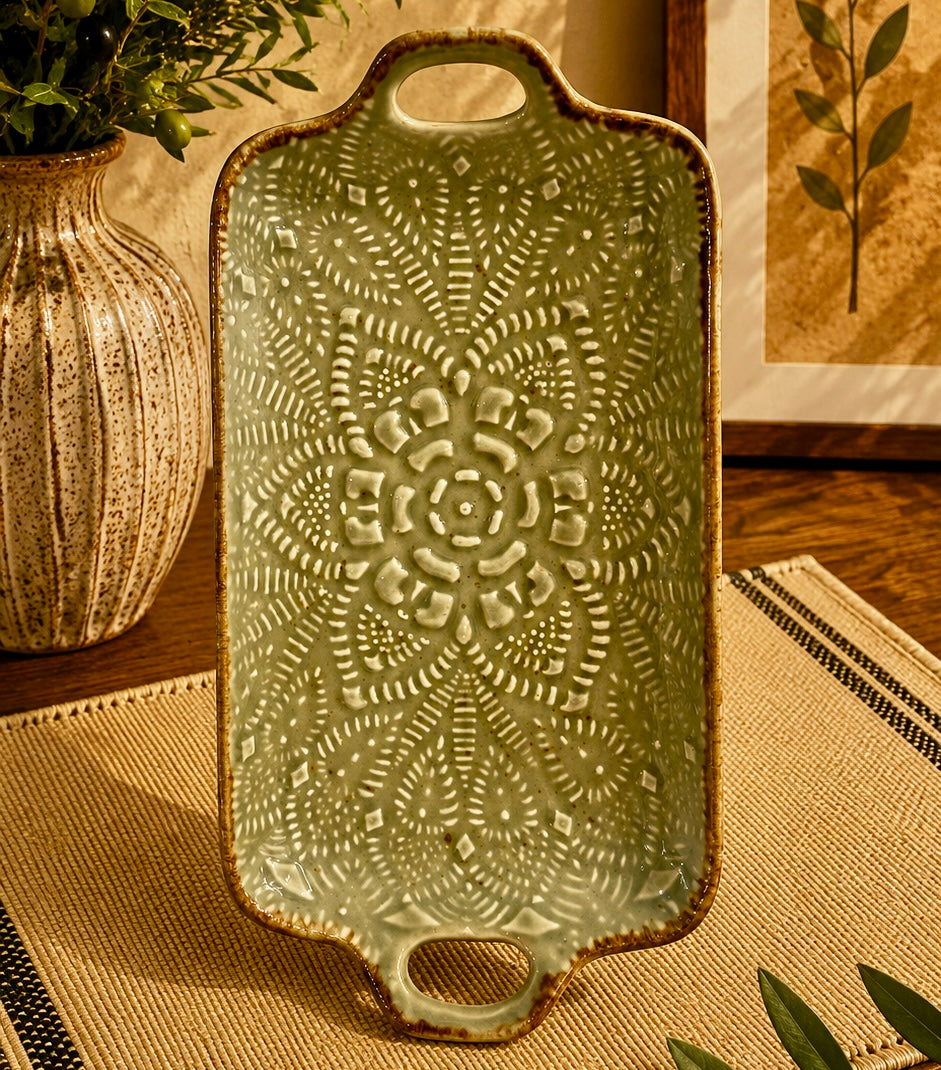 Adah Embossed Exclusive Platter