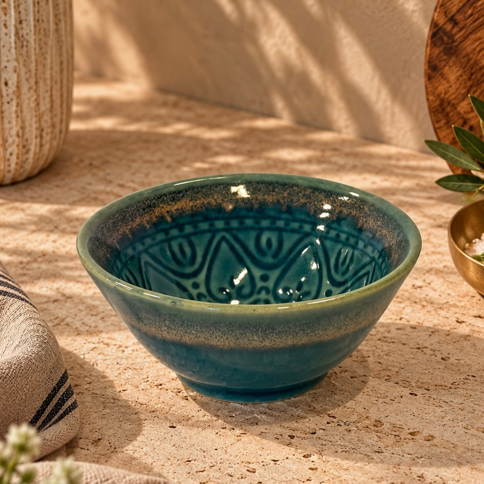 Raga Studio Pottery Snack Bowl - Pack of one