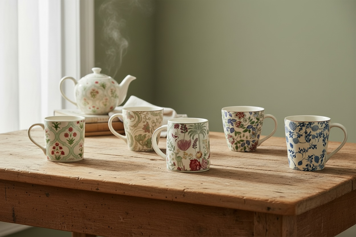 The Secret Garden Mug Set of 5 (Exclusive)