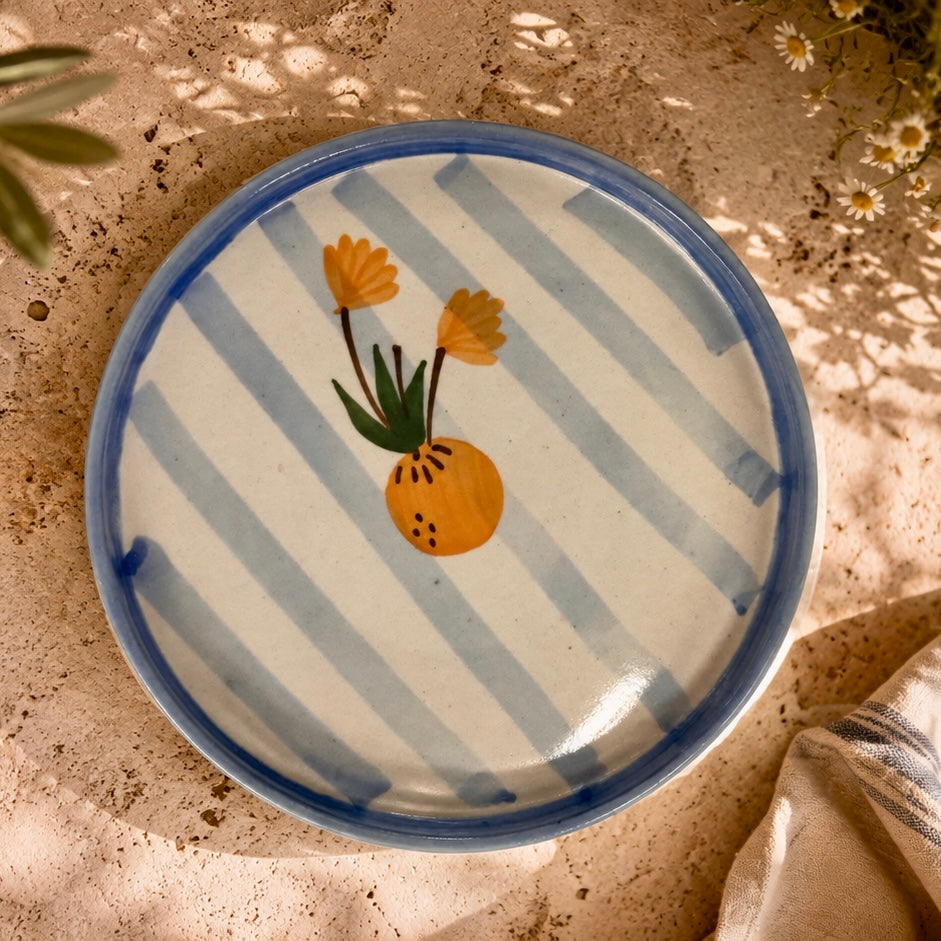 Capri Deep Sided Plate