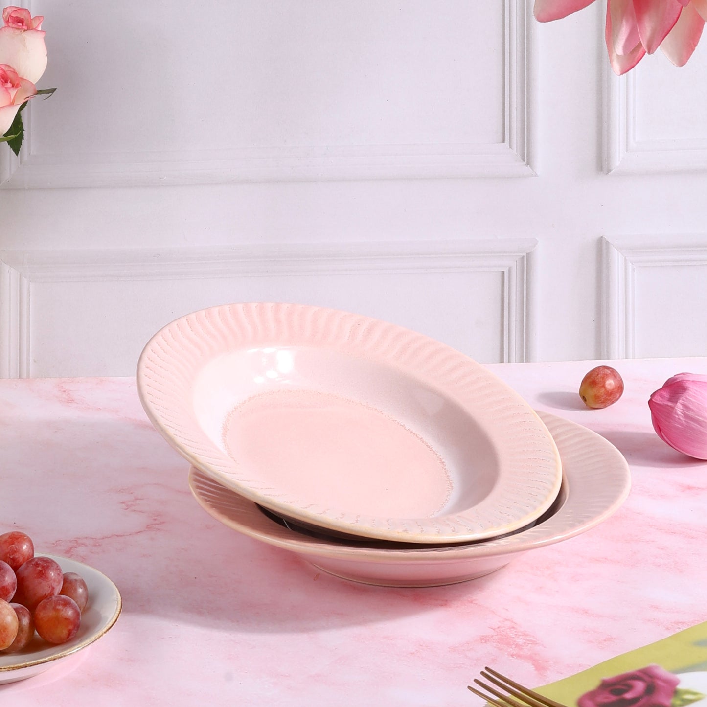 Colourpop Pink Pasta Plate Large