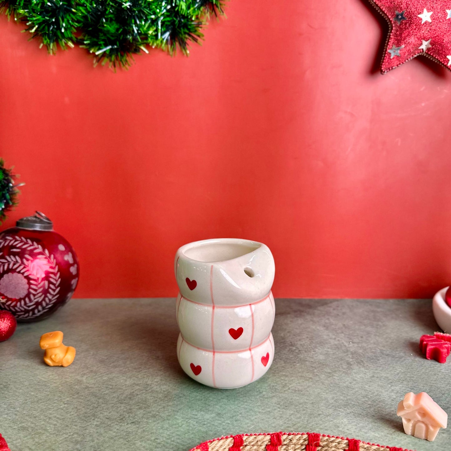 Beating Heart Ceramic Sipper