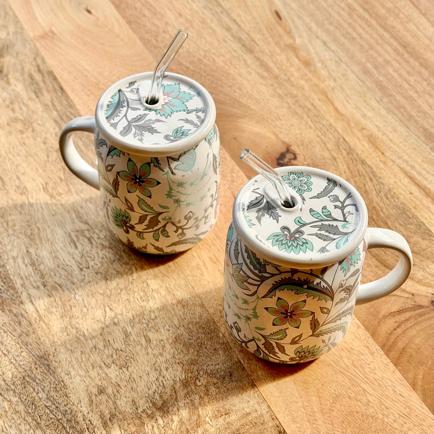 Phool Bagh Ceramic Sipper