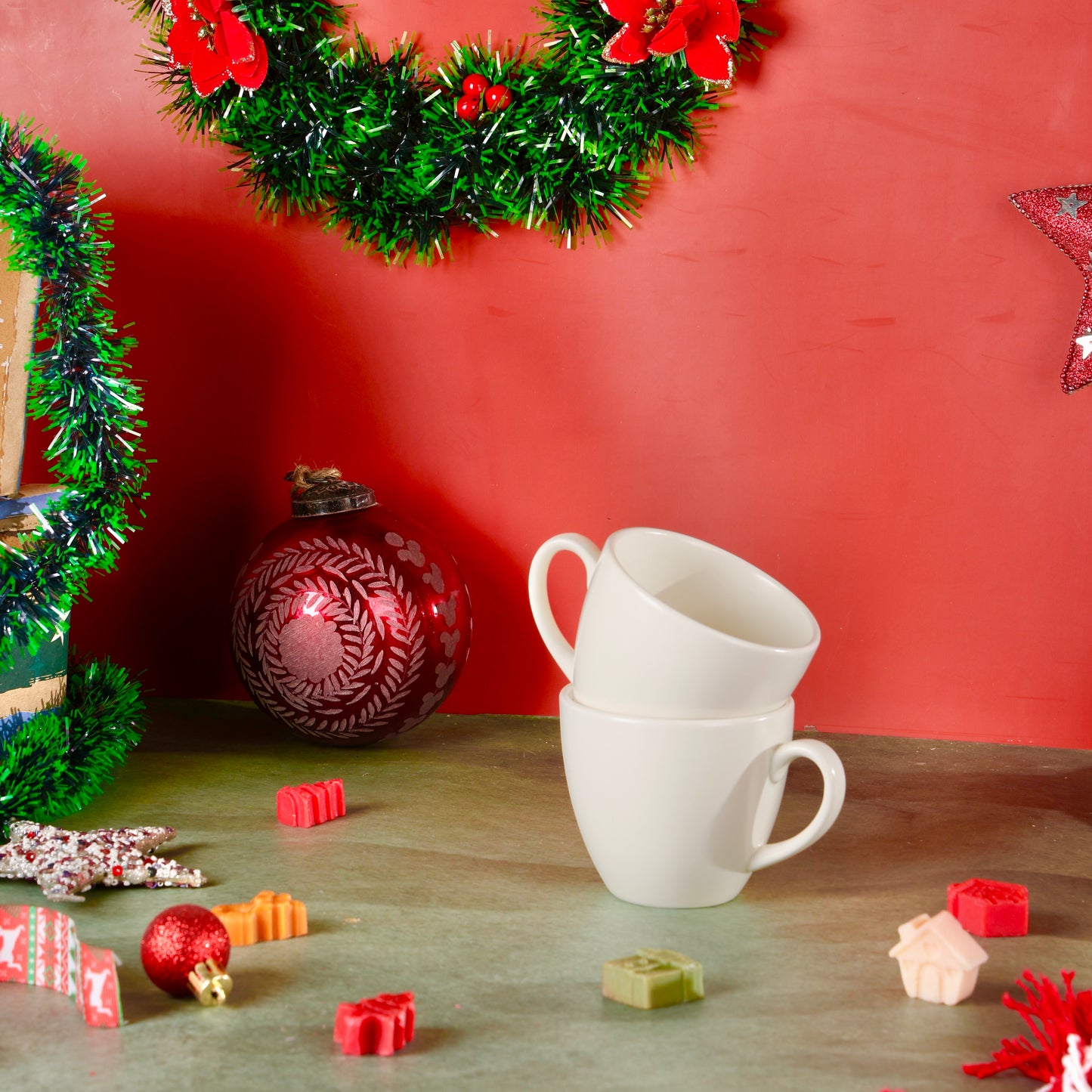 White Gigi Cups - Pack of two