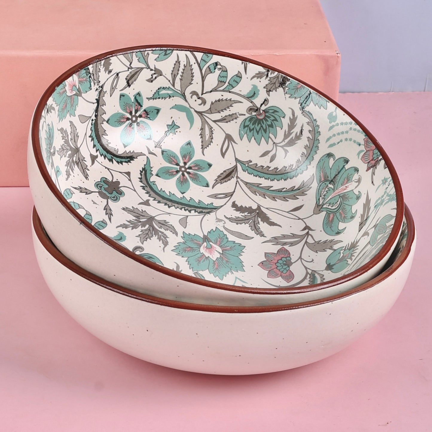 Phool Bagh Serving or Breakfast Bowl - Pack of one