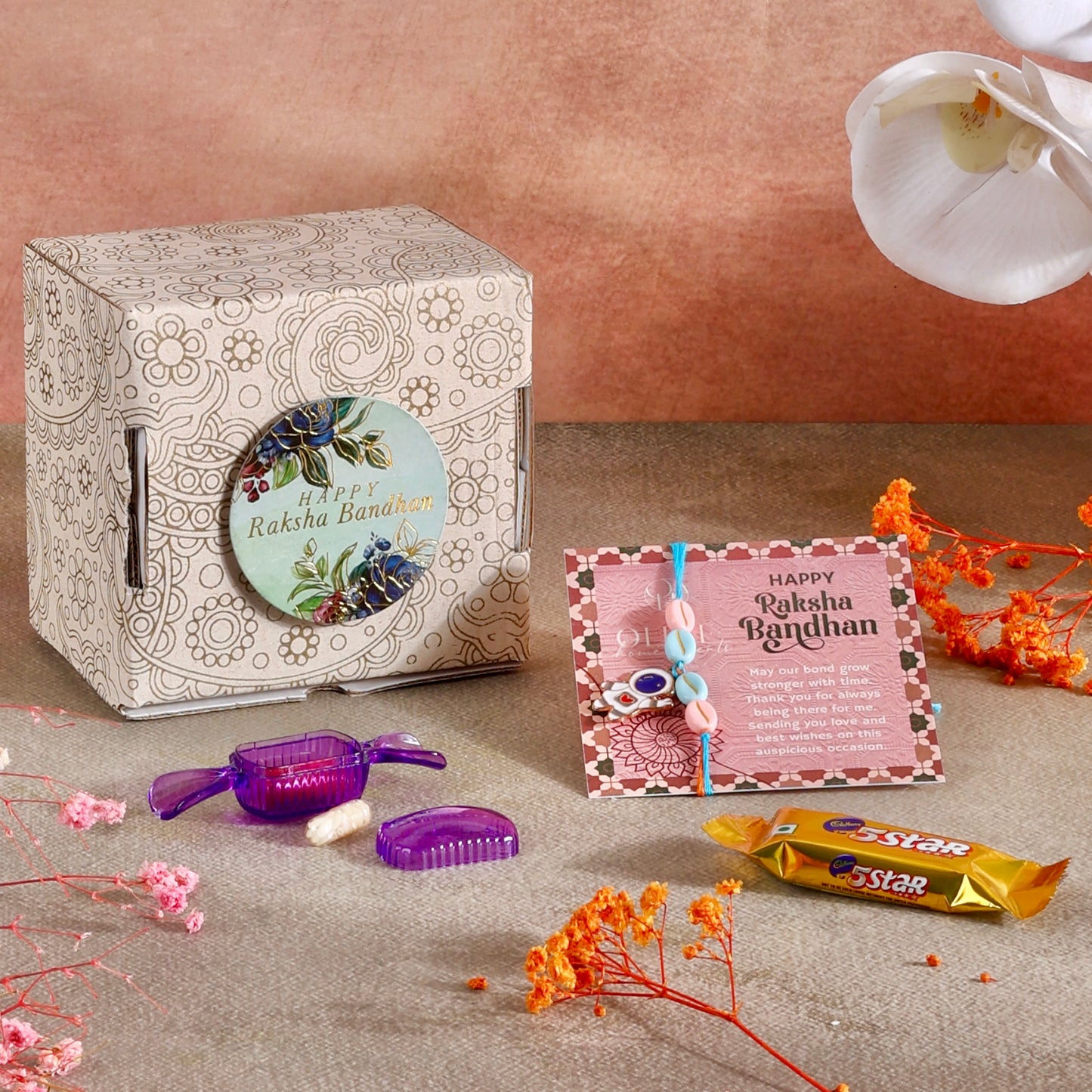 Mini Rakhi Gift Hamper - Space Explorer for Brother