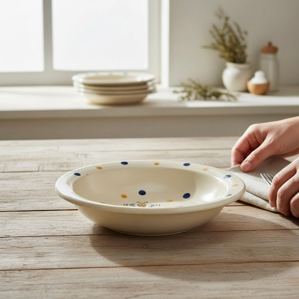 Bee Happy Pasta Plate