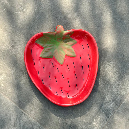 Strawberry Fields All Purpose Snack Plate