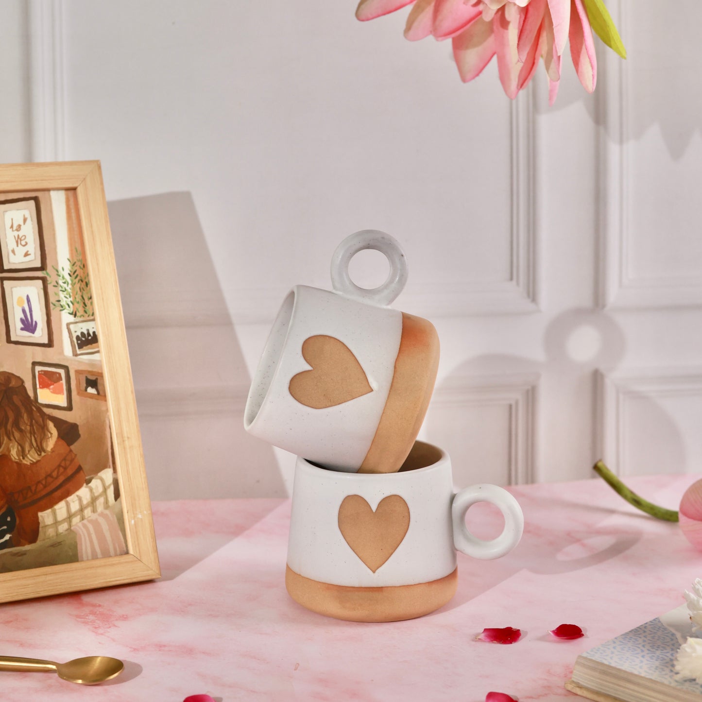 Heart is Full Mugs