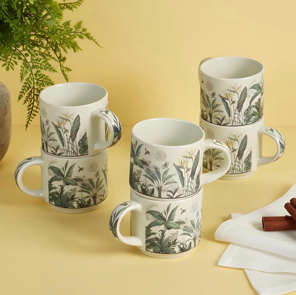 Everyday Joy Teacups Set of 6