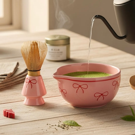 Bow-Licious Matcha Bowl Duo