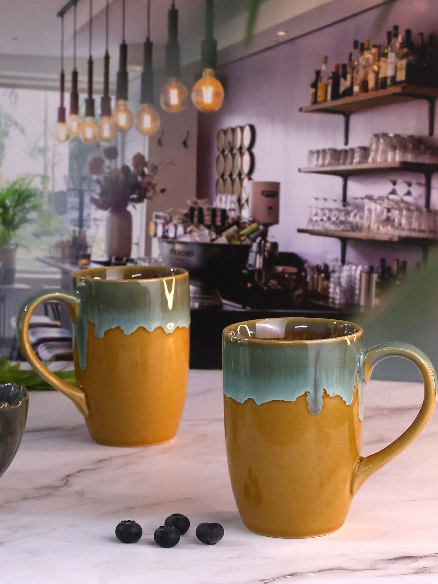 Tarini Jawa Studio Pottery Tall Mugs - Pack of 2