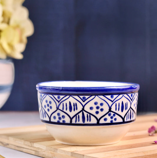 Vanya Handpainted Snack or Soup Bowl - Pack of 2
