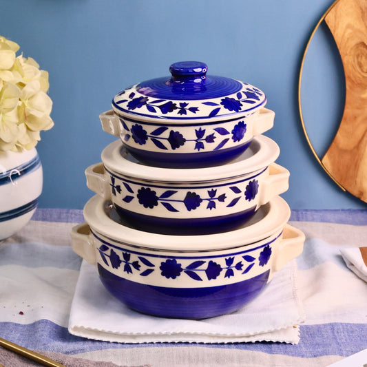 Neelam Handpainted Casserole Set