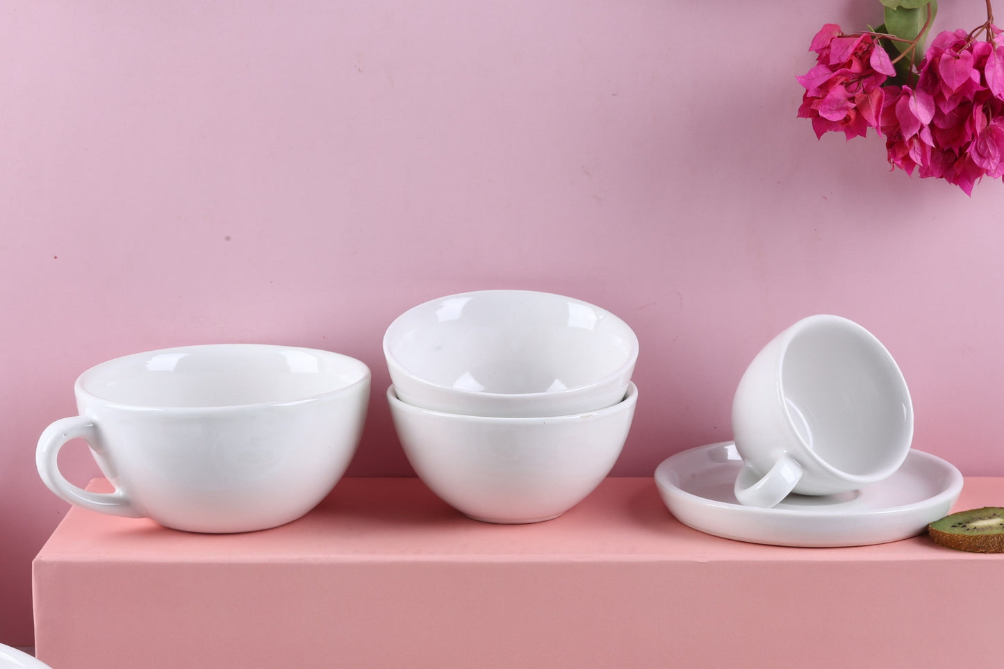 White Gigi Portion Bowl - Set of 2