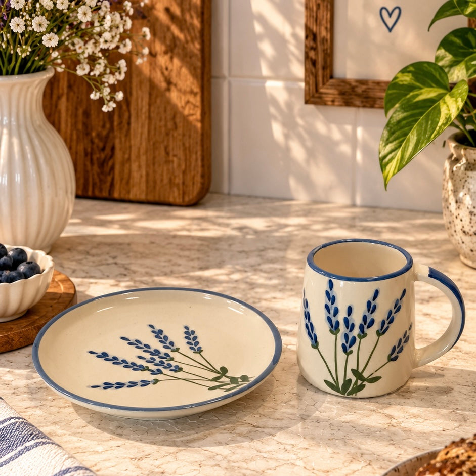 Lavender Fields Snack Set - 2 pieces