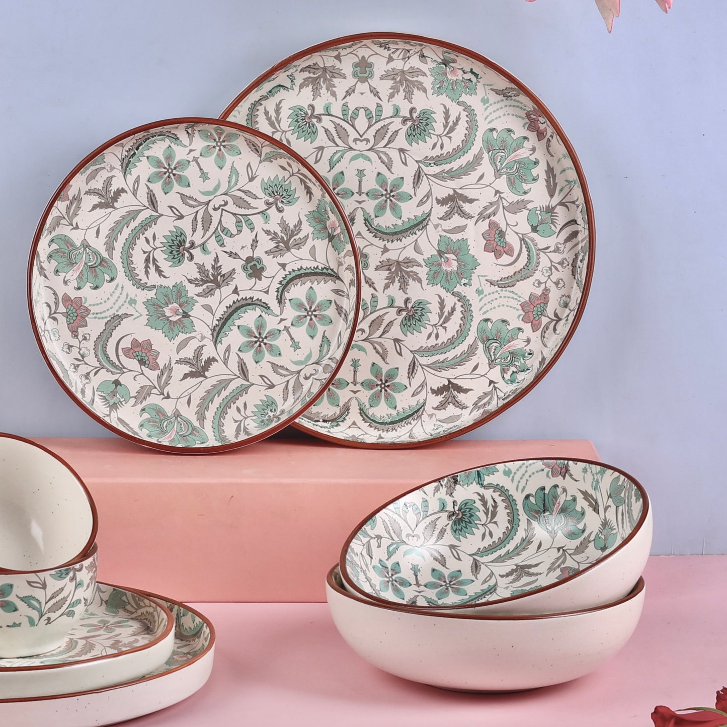 Phool Bagh Serving or Breakfast Bowl - Pack of one