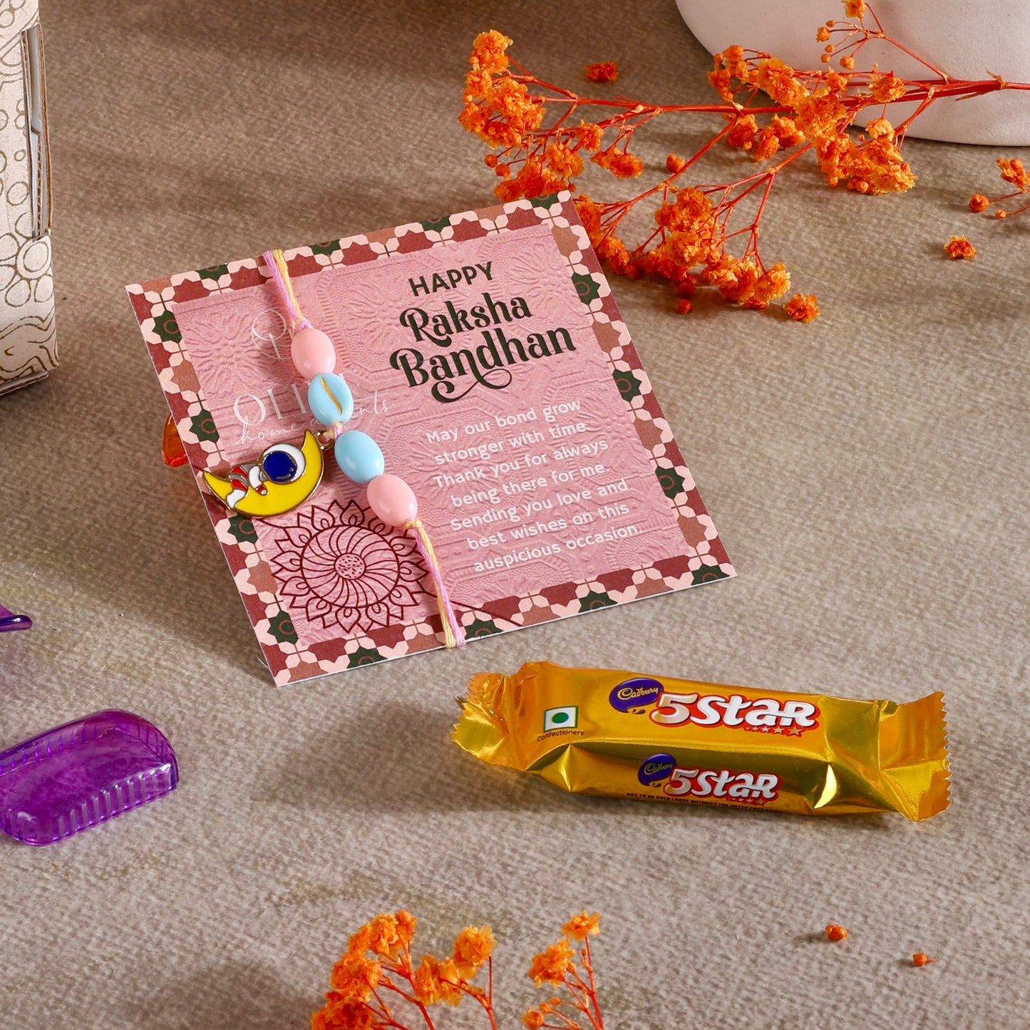 Mini Rakhi Gift Hamper - Space Explorer for Brother