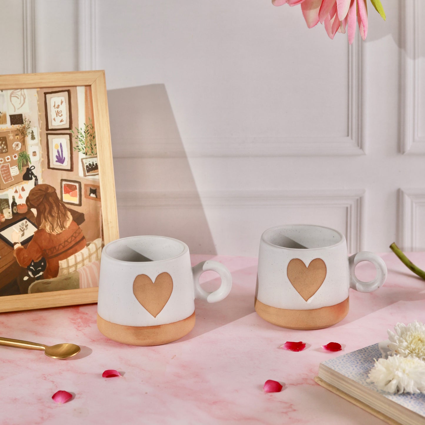 Heart is Full Mugs