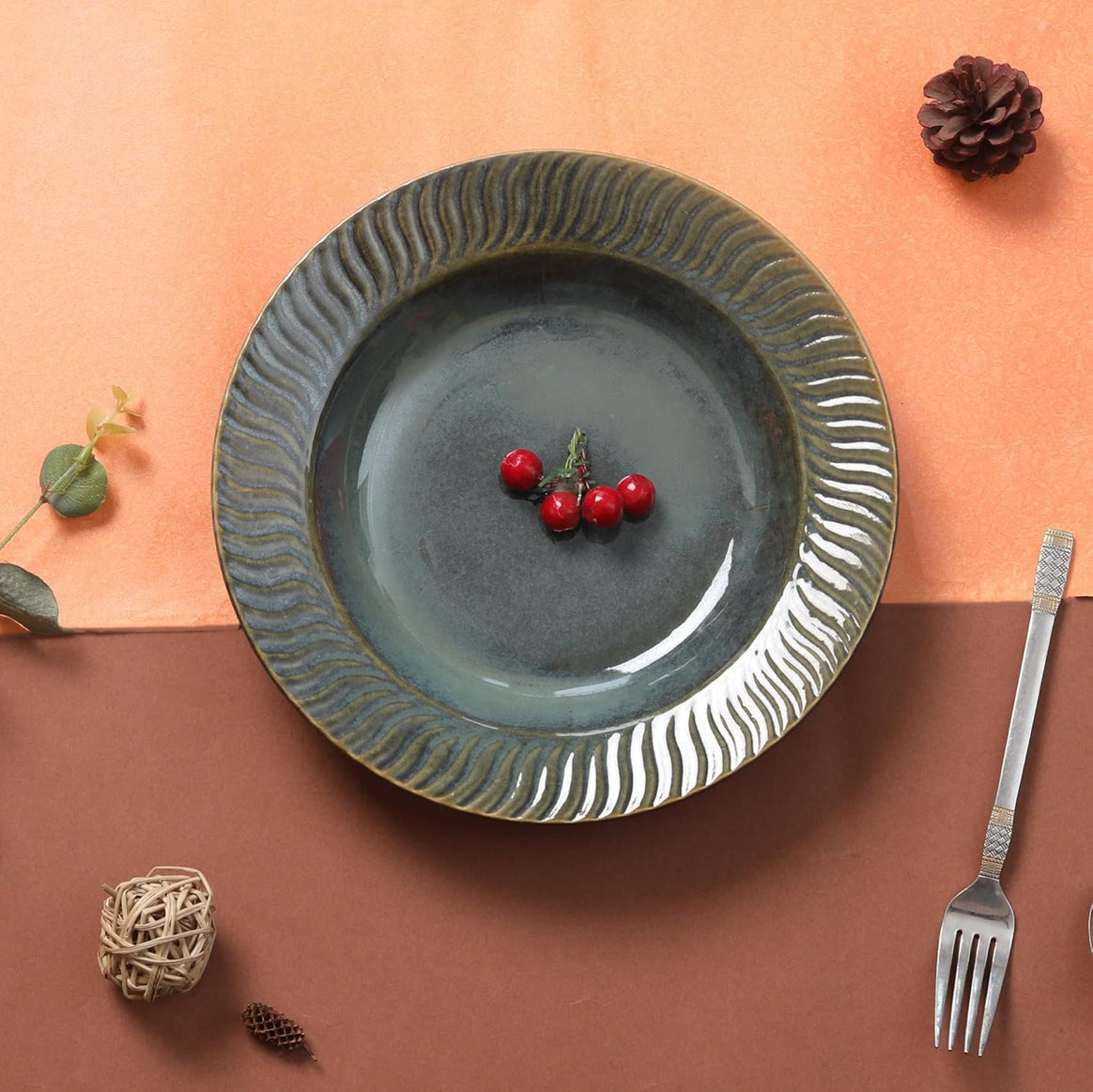 Colourpop Green Pasta Plate Large