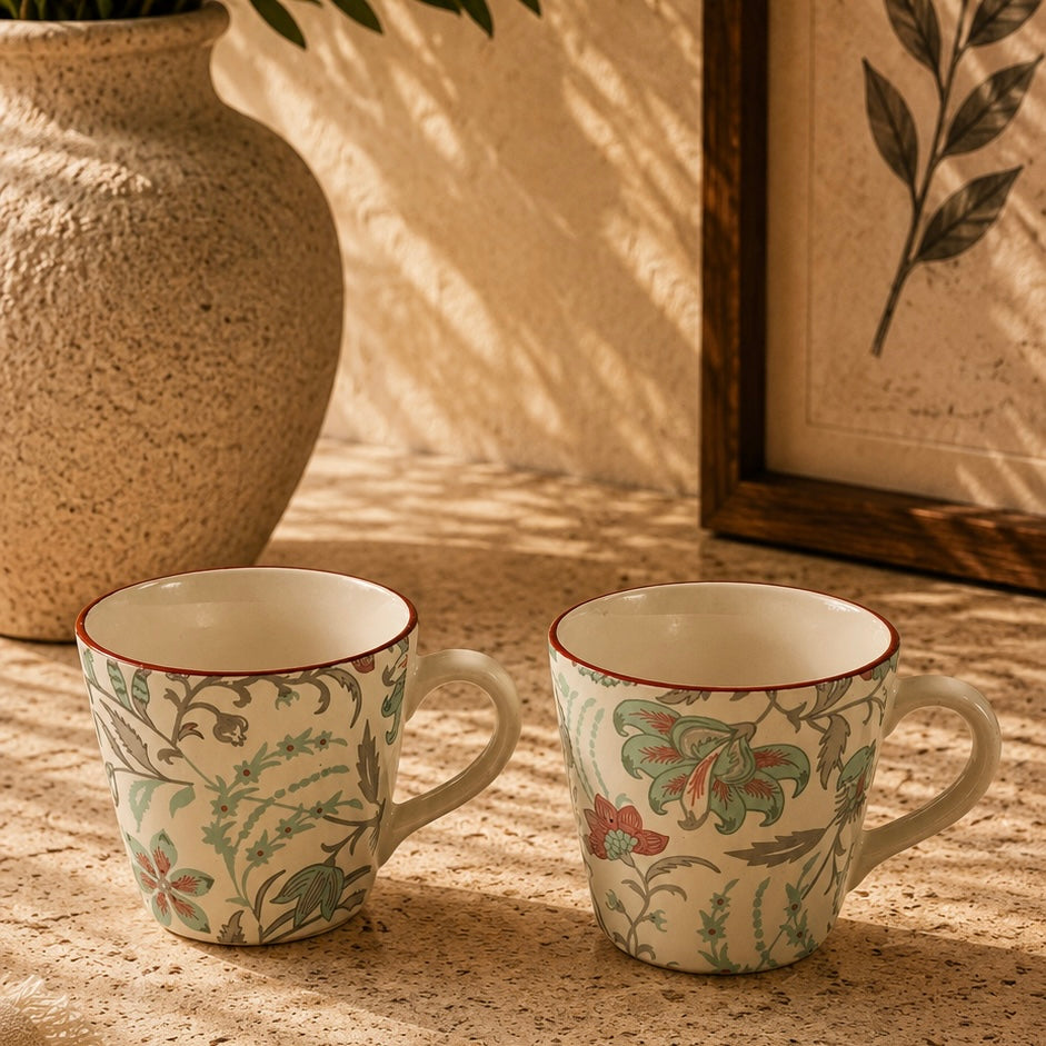 Phool Bagh Espresso Cups - Pack of 2