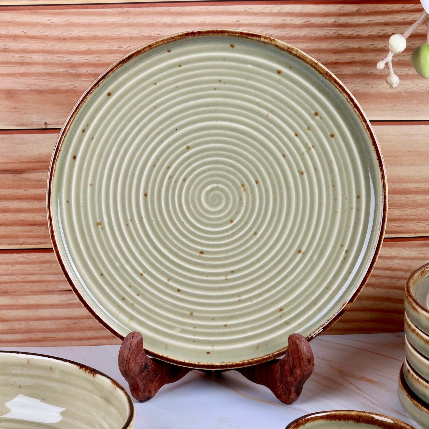 Adah Studio Pottery Deep Sided Plate Large