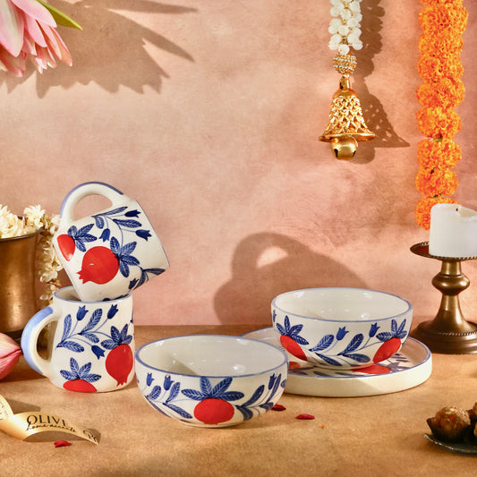 Anar-e-Andaz Snack Set - 4 pieces