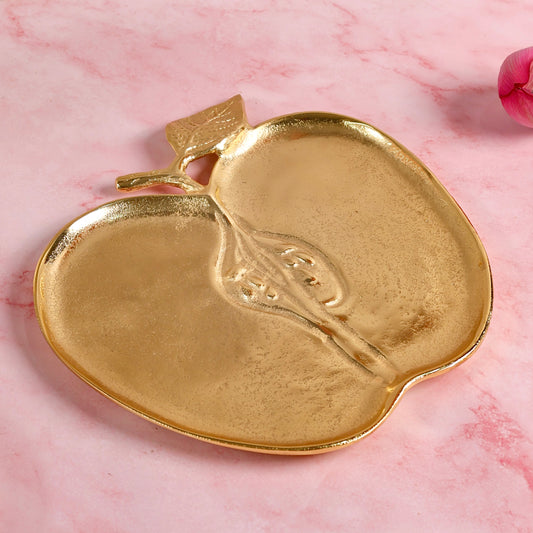 The Gilded Apple Platter for Decor