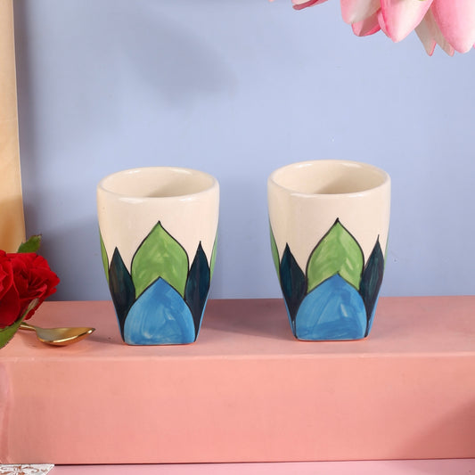 Serenity Ceramic Glasses - Pack of 2