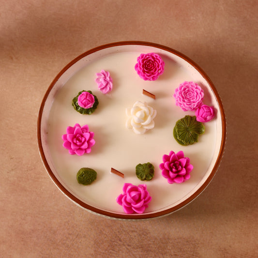 Luminous Lotus Bowl Candle