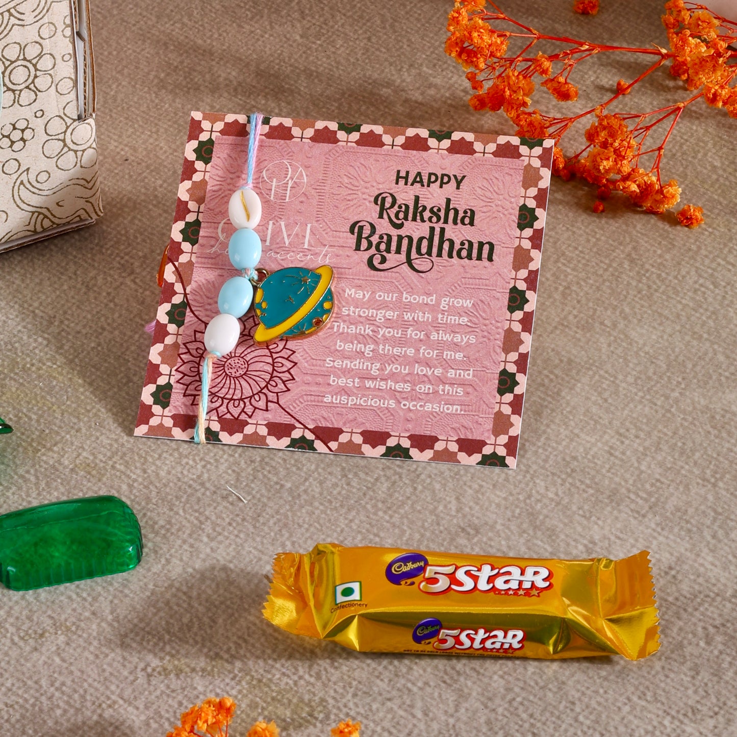 Mini Rakhi Gift Hamper - Space Explorer for Brother