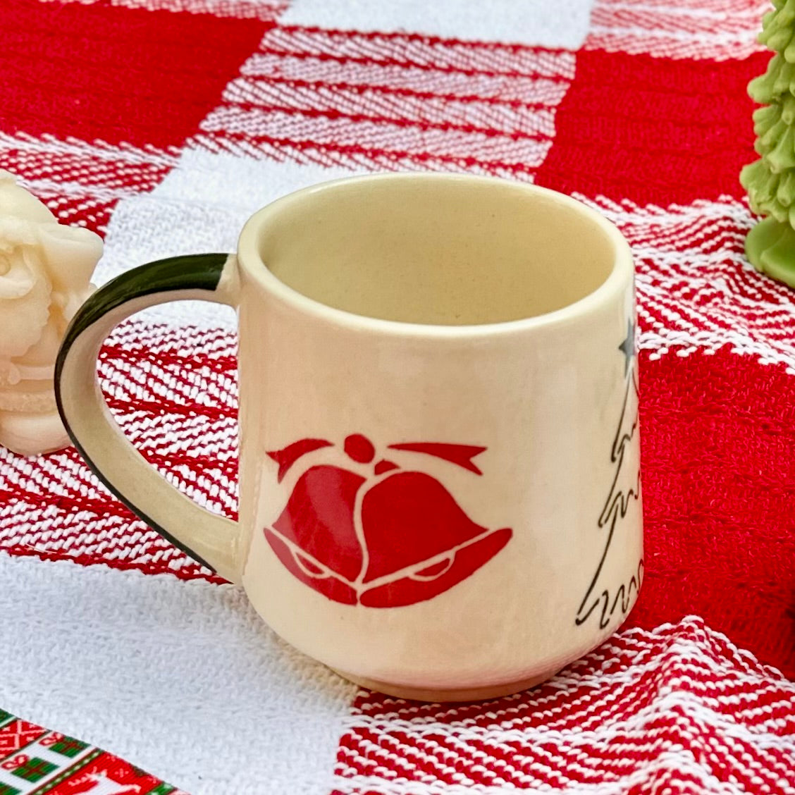 Holiday Cheer Stoneware Mug - Set of 2