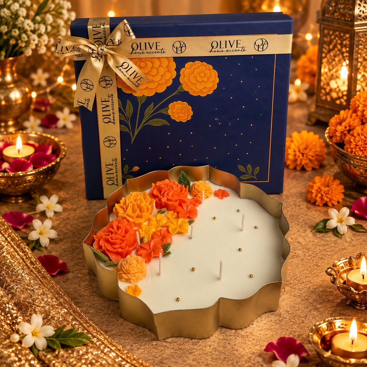 Genda Utsav Candle Gift Hamper