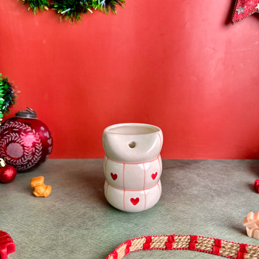 Beating Heart Ceramic Sipper