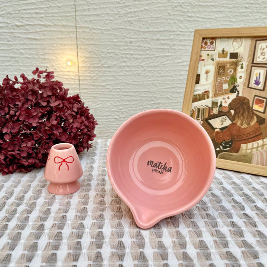 Bow-Licious Matcha Bowl Duo