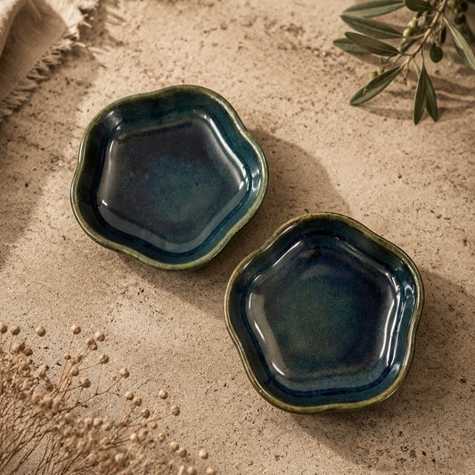 Veda Uneven Mini Tapas Bowls - Set of 2