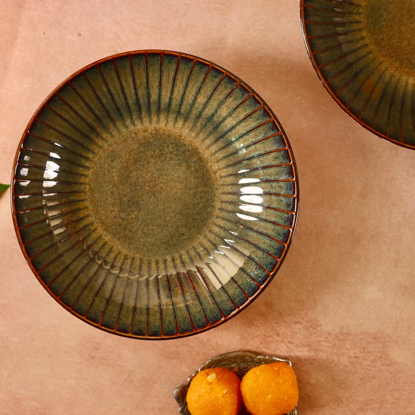 Kira Fluted Shallow Bowl