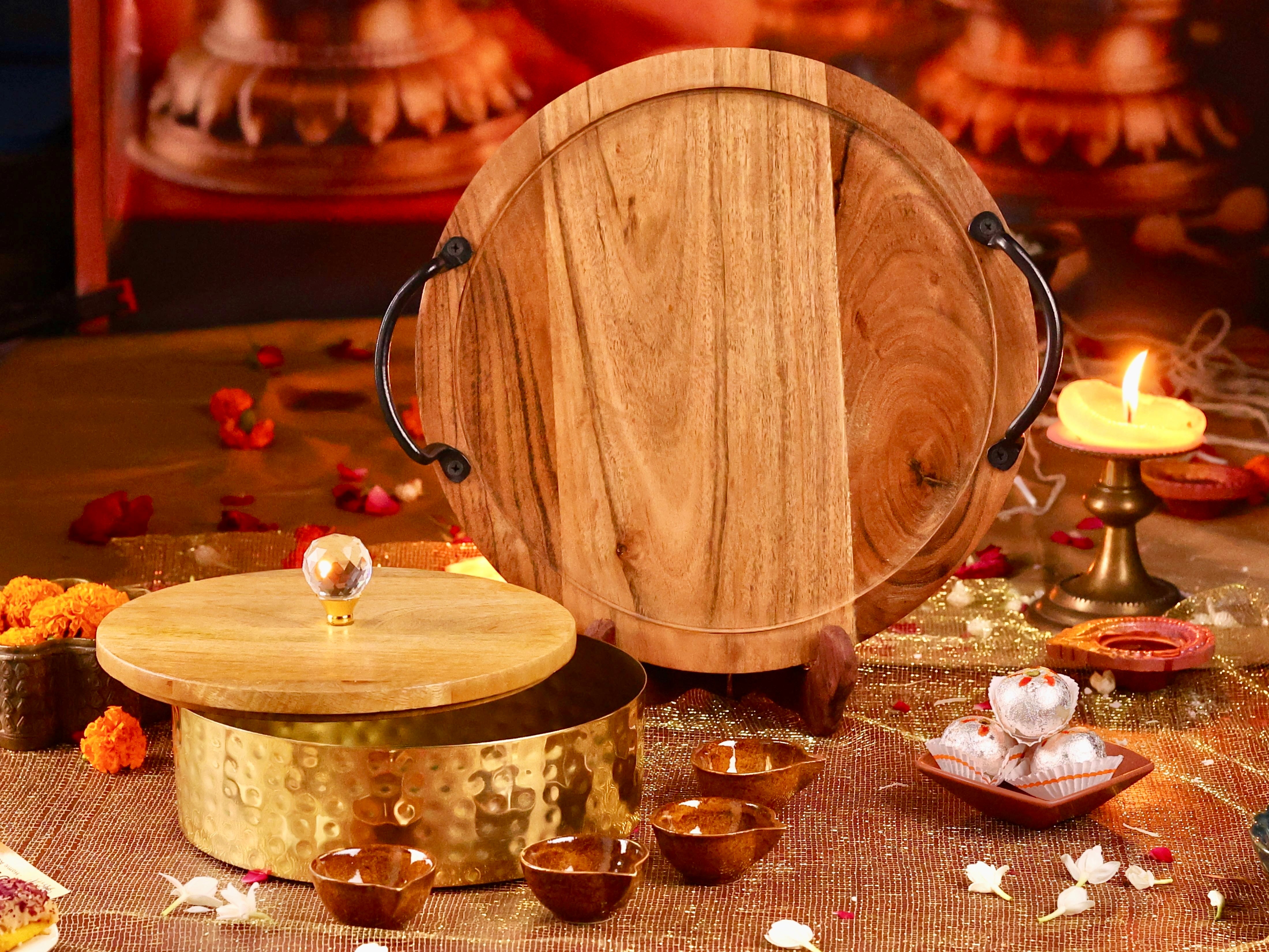 Elegant Treasures Gift Set OliveHomeAccents