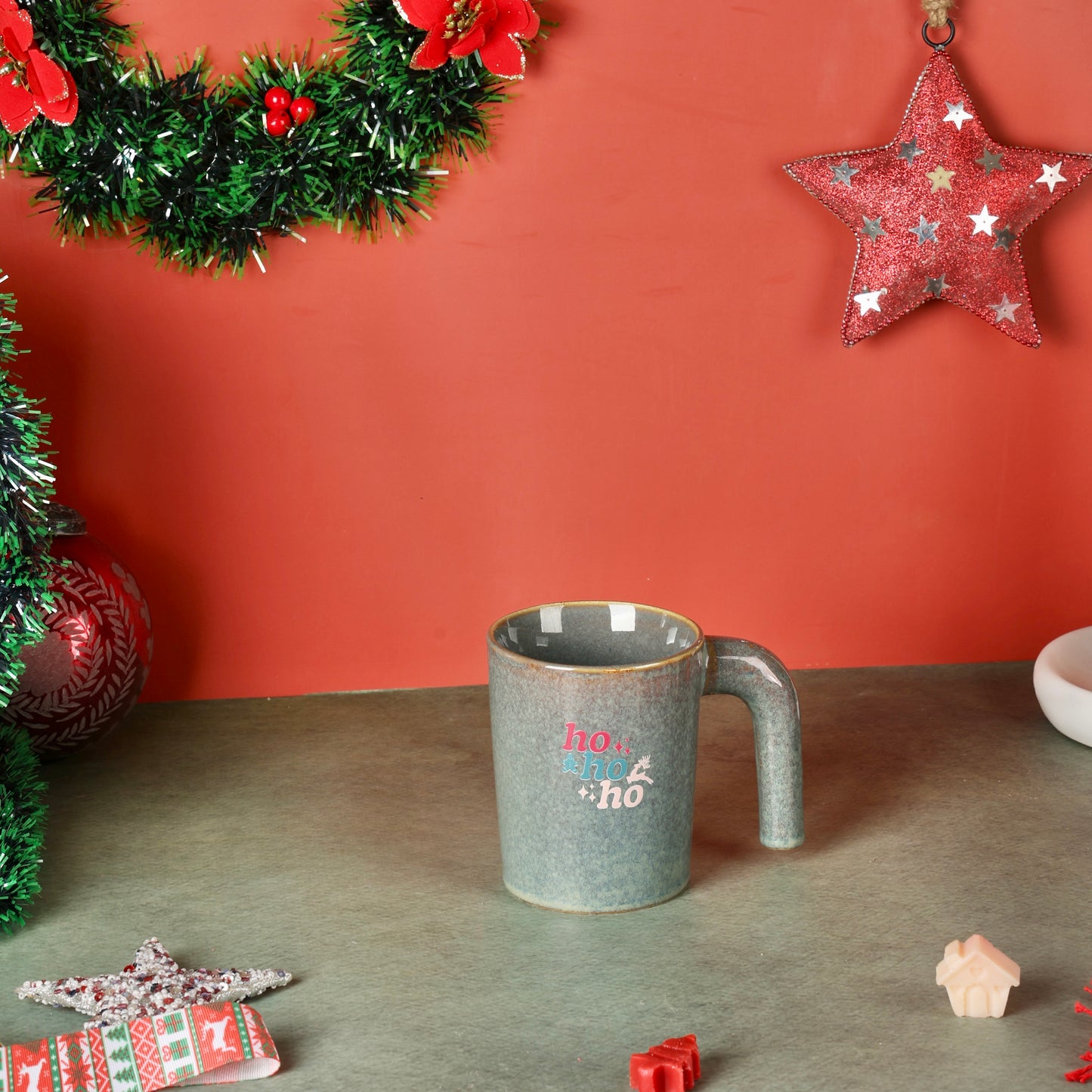 Hohoho UV DTF Christmas Mug