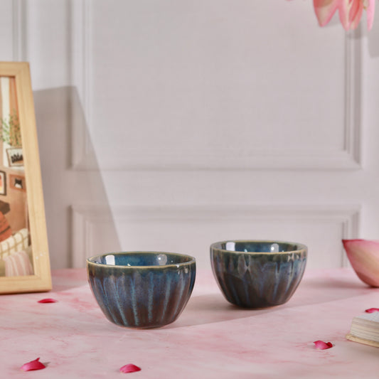 Veda Fluted Snack Bowl - Pack of 2
