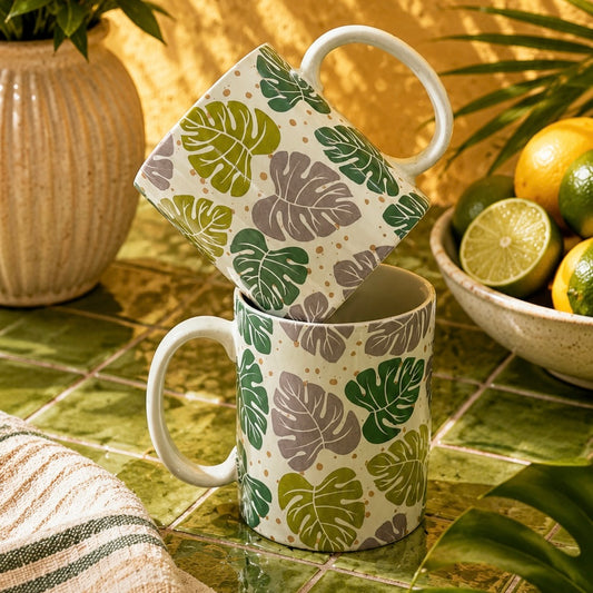 Mystic Monstera Mug - Pack of two